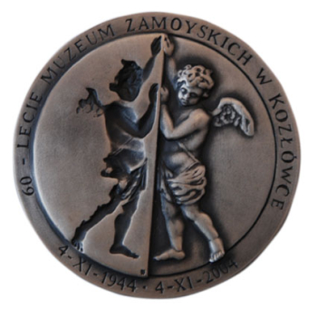 Medal srebrny 60 lecie Muzeum Zamoyskich w Kozłówce